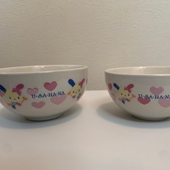 【お引渡し決定】『うさはな』のお皿(どんぶり)