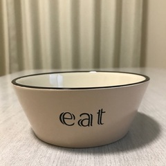 小型犬、猫、ご飯　お皿