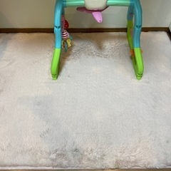 定価6990円 100×140 ラビットラグ ピンクの画像