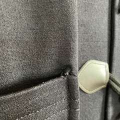 ダッフルコート(学生)　Ｌ紺色の画像
