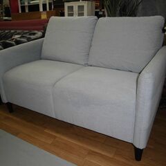 R208 IKEA ANGERSBY アンゲルスビー 2人掛けソファ, クニーサ ライトグレー幅135cm Used