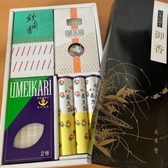 新品　ロウソク、お線香
