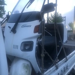 ホンダ　ジャイロキャノピー書類付部品取り車