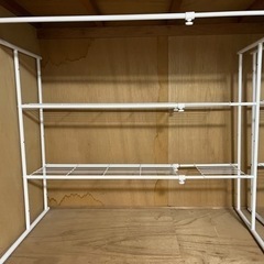 ハンガーラック 押入れ用 2つセット