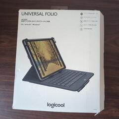 【新品未使用】Logicool　キーボード付　タブレットケースの画像