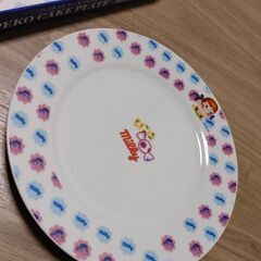 ペコちゃん皿(不二家)未使用品の画像