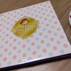 ペコちゃん皿(不二家)未使用品の画像