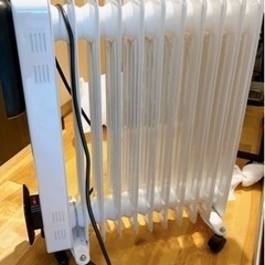 家電 季節、空調家電 オイルヒーターの画像