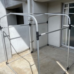 『お話中です』生活雑貨 洗濯用品 物干し竿、ロープ