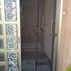 玄関用網戸差し上げますの画像