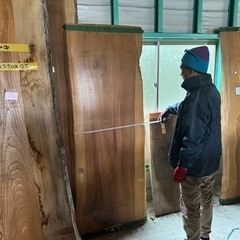一枚板天板材　高級輸入材　サペリ等の画像