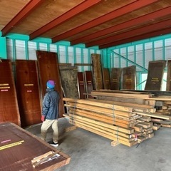 一枚板天板材　高級輸入材　サペリ等の画像