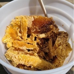 手作りニホンミツバチ蜜蝋の画像