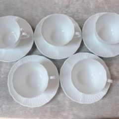 ノリタケ・シェール ブランカップ＆ソーサーの画像