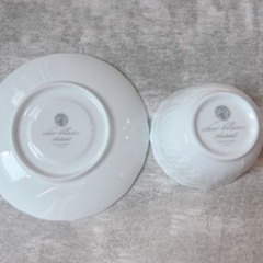 ノリタケ・シェール ブランカップ＆ソーサーの画像