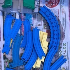 【決まりました】プラレールの車両とコースのセットの画像