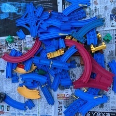 【決まりました】プラレールの車両とコースのセットの画像