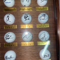 ゴルフボール サインボール サインゴルフボールの画像