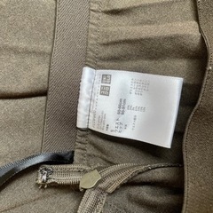 ユニクロ　プリーツスカートの画像