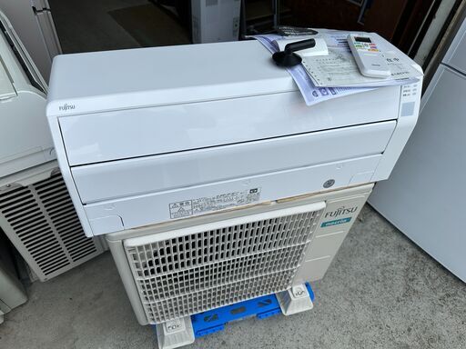 【動作保証あり】FUJITSU nocria 2021年 2.8kw 10畳用 冷暖房ルームエアコン AS-C281L【管理KR465】