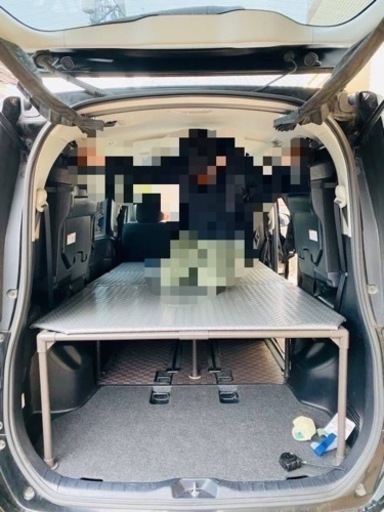 車中泊に！ベッドキット⭐︎ノア・ヴォクシー　イレクターパイプ