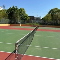 東淀川で硬式テニス🎾