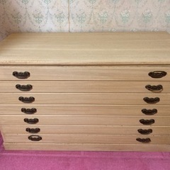 0円！家具 収納家具 和タンス、衣類収納