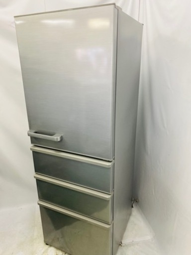 美品 AQUA アクア 冷凍冷蔵庫 355L 右開き 4ドア 真ん中冷凍室 脱臭 除菌 LED庫内灯 全段強化処理ガラス棚 AQR-36J 2020年製 家電 キッチン家電 冷蔵庫