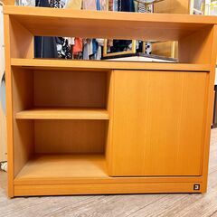 コスガ タモ材 天然木 サイドボード 0350 収納 キャビネット