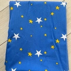 子供用　掛け布団カバー　綿　ハンドメイド　未使用品の画像