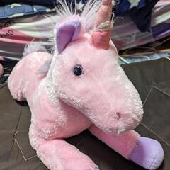 ユニコーン　オーロラ　大きいサイズ　ぬいぐるみ　の画像