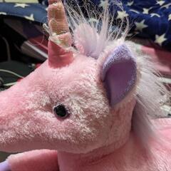 ユニコーン　オーロラ　大きいサイズ　ぬいぐるみ　の画像