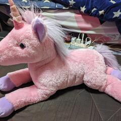 ユニコーン　オーロラ　大きいサイズ　ぬいぐるみ　の画像