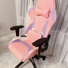 KARNOX ピンク　ゲーミングチェアの画像