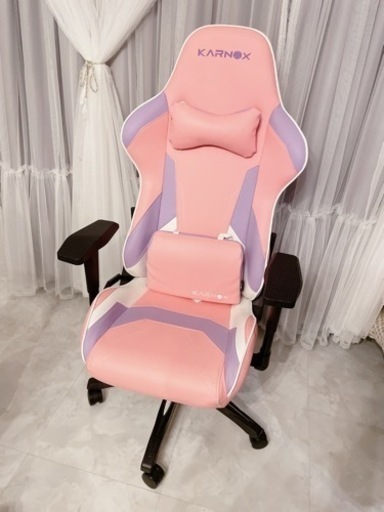 KARNOX ピンク　ゲーミングチェア