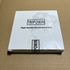 新品Tripowin Zonie 16 コアー銀メッキケーブル＆SPCHIFIイヤホンアップグレードケーブル (4.4mm-MMCX, グレー)の画像