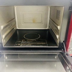 ☆HITACHI 日立 過熱式蒸気オーブンレンジ ヘルシーシェフ 23L MRO-JT230 レッド 動作確認品 2021年製 USED 家電 キッチン家電 オーブンレンジの画像