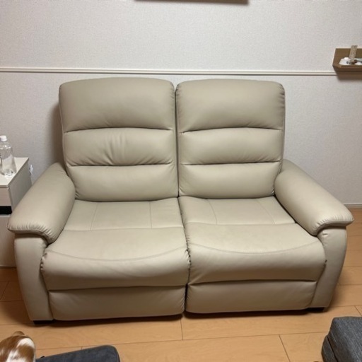 2人掛けソファ　電動リクライニング