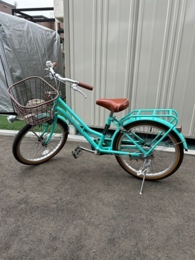 定番のお歳暮 子供用自転車20インチオリーブ・デ・オリーブ (クマさん) 栄町の 自転車本体