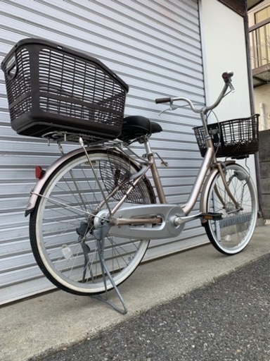 ☆前後タイヤ新古品☆ 24型 LEDオートライト軽快車 防犯登録料込価格 