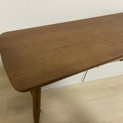 ニトリ ダイニングベンチ美品2023年7月新品購入. テレビ台としても兼用. 玄関でも！の画像