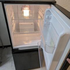 シャープ　冷蔵庫　ブラック　2015年製の画像