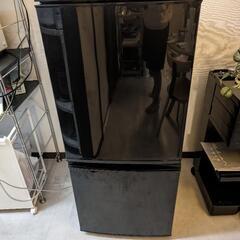 シャープ　冷蔵庫　ブラック　2015年製の画像