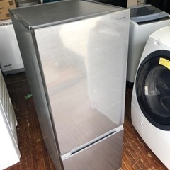 福岡市内配送設置無料　2019年式　日立 HITACHI RL-154KA S [冷蔵庫 （154L・右開き） 2ドア メタリックシルバー]