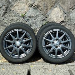 155/55R14　アルミ＋MAXTREK 9部山 \'22年のタイヤ