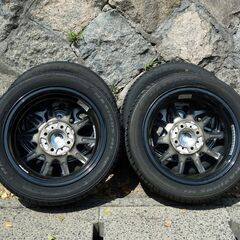 155/55R14　アルミ＋MAXTREK 9部山 \'22年のタイヤ