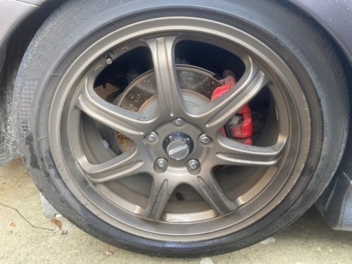 ⭐️最終値下げ⭐️ファイナルスピード改　18インチ7.5J 5H114.3 +50 225/45R18 REGNO 2020年製バリ山
