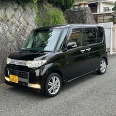 タントカスタムRS ターボ 8.1万km ナビ ETC ディーラ...