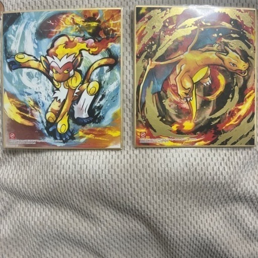 予約販売 ポケモン】リザードン 箔押し色紙 未開封 その他