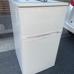 ELSONIC EJ-R832W 2ドア単身用冷蔵庫